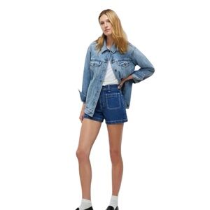 NEW Madewell The Denim Emmett Short: Patch
Pocket Edition Size 33